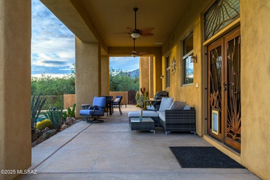 Tucked quietly into one of Tucson's most exclusive gated golf on Arizona National Golf Club in Arizona - for sale on GolfHomes.com, golf home, golf lot