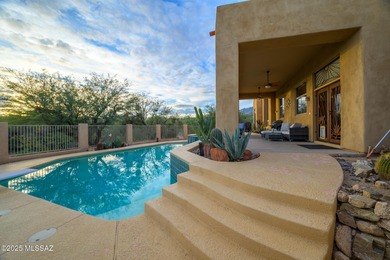 Tucked quietly into one of Tucson's most exclusive gated golf on Arizona National Golf Club in Arizona - for sale on GolfHomes.com, golf home, golf lot