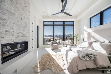 Bathed in natural light, this 2025 Mountain Modern Luxury home on Promontory Golf Club  in Utah - for sale on GolfHomes.com, golf home, golf lot