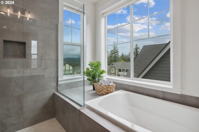 Experience the luxury living in this gorgeous home custom built on Camas Meadows Golf Club in Washington - for sale on GolfHomes.com, golf home, golf lot