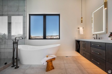 Bathed in natural light, this 2025 Mountain Modern Luxury home on Promontory Golf Club  in Utah - for sale on GolfHomes.com, golf home, golf lot