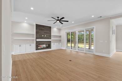 This beautifully crafted new construction home by Kirk Pigford on Thistle Golf Club in North Carolina - for sale on GolfHomes.com, golf home, golf lot