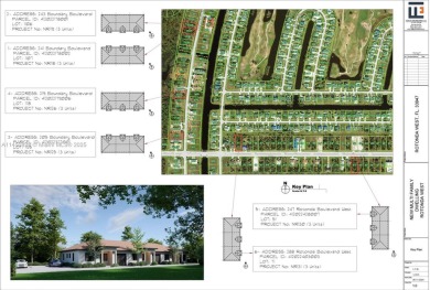 BEAUTIFUL MULTIFAMILY BUILDING LOT, ready to build a triplex on Rotonda Golf and Country Club The Palms Course in Florida - for sale on GolfHomes.com, golf home, golf lot