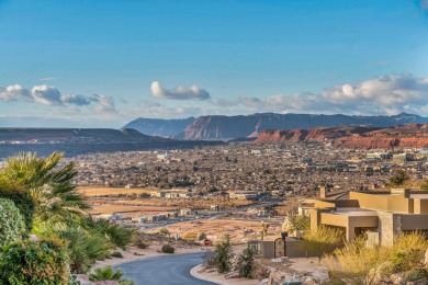 Positioned on the rim of Stone Cliff with views of Pine Valley on St. George Golf Course in Utah - for sale on GolfHomes.com, golf home, golf lot