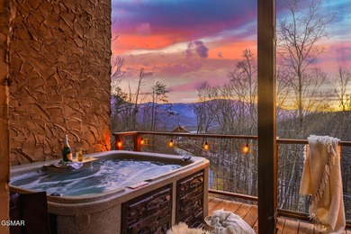 This 2-bedroom, 2-bath cabin is located in the desirable Cobbly on Bent Creek Golf Course in Tennessee - for sale on GolfHomes.com, golf home, golf lot