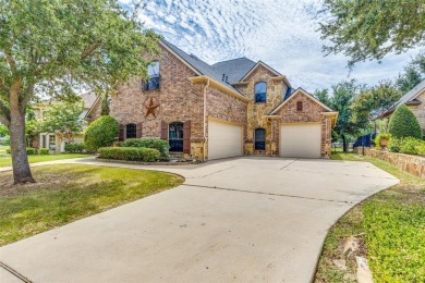 Custom built home on the 14th hole at Southern Oaks Golf and on Southern Oaks Golf Club in Texas - for sale on GolfHomes.com, golf home, golf lot