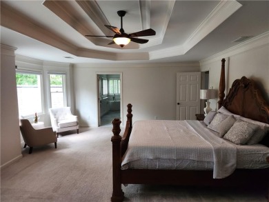 Welcome to this beautiful lakefront home located on a quiet on Brookstone Golf and Country Club in Georgia - for sale on GolfHomes.com, golf home, golf lot