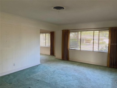 The property flooded twice last year and is being sold as its on Pasadena Yacht and Country Club in Florida - for sale on GolfHomes.com, golf home, golf lot
