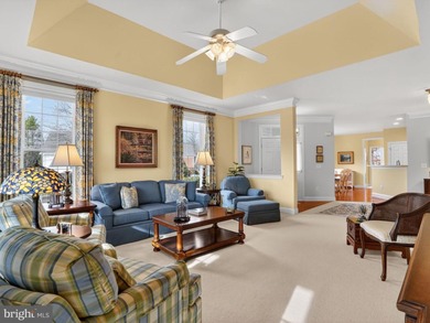 Welcome to this end-unit villa in the coveted, gated Regency at on Regency At Dominion Valley Country Club in Virginia - for sale on GolfHomes.com, golf home, golf lot