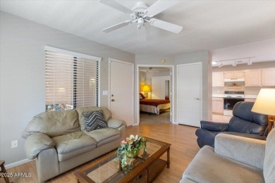 Enjoy all this furnished Sun Village condominium and Golf Resort on Sun Village Golf Course in Arizona - for sale on GolfHomes.com, golf home, golf lot