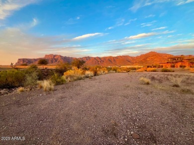 Spectacular custom homesite on almost an acre!!! Overlooking on Superstition Mountain Club - Lost Gold in Arizona - for sale on GolfHomes.com, golf home, golf lot