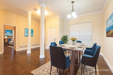 Discover the perfect blend of style and functionality in this on The Golf Club At Twin Creeks in Texas - for sale on GolfHomes.com, golf home, golf lot