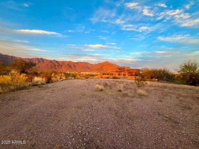 Spectacular custom homesite on almost an acre!!! Overlooking on Superstition Mountain Club - Lost Gold in Arizona - for sale on GolfHomes.com, golf home, golf lot
