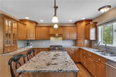 Cul-de-sac is home to custom blt Brick faced Beauty in Cranberry on Cranberry Highlands Golf Course in Pennsylvania - for sale on GolfHomes.com, golf home, golf lot