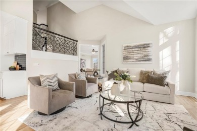 Step into luxury in this fully remodeled luxury home in the on Ironhorse Golf Club in Kansas - for sale on GolfHomes.com, golf home, golf lot
