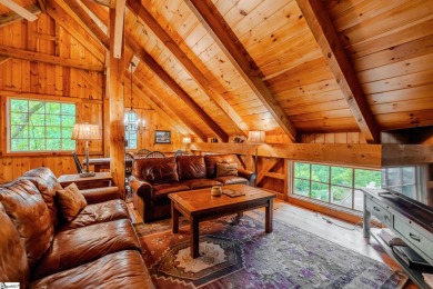 Discover mountain living at its finest with this timeless timber on The Cliffs at Glassy Golf and Country Club in South Carolina - for sale on GolfHomes.com, golf home, golf lot