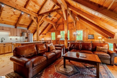 Discover mountain living at its finest with this timeless timber on The Cliffs at Glassy Golf and Country Club in South Carolina - for sale on GolfHomes.com, golf home, golf lot