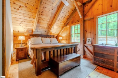 Discover mountain living at its finest with this timeless timber on The Cliffs at Glassy Golf and Country Club in South Carolina - for sale on GolfHomes.com, golf home, golf lot