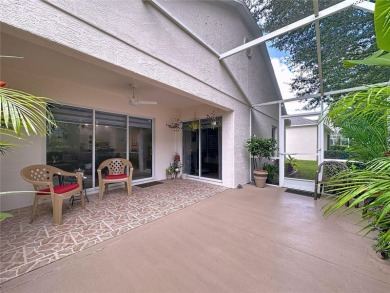 Walk into this modernized Canterbury model located in 55+ gated on Kings Ridge Golf Club in Florida - for sale on GolfHomes.com, golf home, golf lot