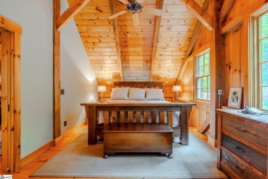 Discover mountain living at its finest with this timeless timber on The Cliffs at Glassy Golf and Country Club in South Carolina - for sale on GolfHomes.com, golf home, golf lot