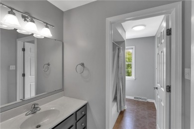 Cul-de-sac is home to custom blt Brick faced Beauty in Cranberry on Cranberry Highlands Golf Course in Pennsylvania - for sale on GolfHomes.com, golf home, golf lot