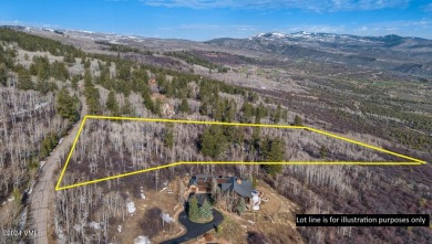 This sprawling 10-acre lot at 305 Jouflas Ranch Road is a rare on Red Sky Ranch and Golf Club in Colorado - for sale on GolfHomes.com, golf home, golf lot
