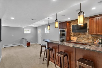 Cul-de-sac is home to custom blt Brick faced Beauty in Cranberry on Cranberry Highlands Golf Course in Pennsylvania - for sale on GolfHomes.com, golf home, golf lot