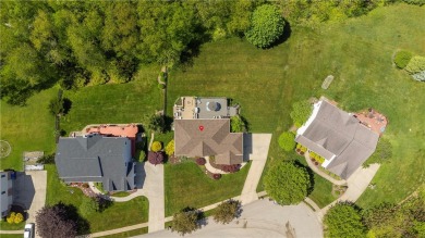 Cul-de-sac is home to custom blt Brick faced Beauty in Cranberry on Cranberry Highlands Golf Course in Pennsylvania - for sale on GolfHomes.com, golf home, golf lot