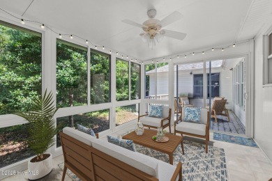 This charming 3-bedroom, 2-bath home is nestled in the desirable on The Country Club of the Crystal Coast in North Carolina - for sale on GolfHomes.com, golf home, golf lot