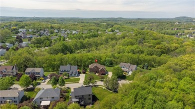 Cul-de-sac is home to custom blt Brick faced Beauty in Cranberry on Cranberry Highlands Golf Course in Pennsylvania - for sale on GolfHomes.com, golf home, golf lot