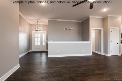 The Sawyer Plan by Discovery Builders is a top-selling on Champions Pointe Golf Course in Indiana - for sale on GolfHomes.com, golf home, golf lot