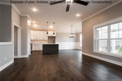 The Sawyer Plan by Discovery Builders is a top-selling on Champions Pointe Golf Course in Indiana - for sale on GolfHomes.com, golf home, golf lot