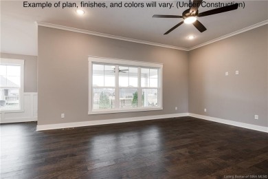 The Sawyer Plan by Discovery Builders is a top-selling on Champions Pointe Golf Course in Indiana - for sale on GolfHomes.com, golf home, golf lot