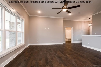 The Sawyer Plan by Discovery Builders is a top-selling on Champions Pointe Golf Course in Indiana - for sale on GolfHomes.com, golf home, golf lot