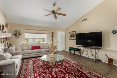 Charming 2-bedroom, 2-bath home in the sought-after 55+ on Sunland Springs Golf Course  in Arizona - for sale on GolfHomes.com, golf home, golf lot