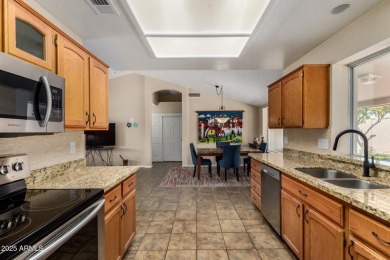Charming 2-bedroom, 2-bath home in the sought-after 55+ on Sunland Springs Golf Course  in Arizona - for sale on GolfHomes.com, golf home, golf lot