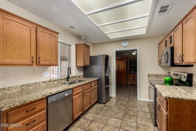 Charming 2-bedroom, 2-bath home in the sought-after 55+ on Sunland Springs Golf Course  in Arizona - for sale on GolfHomes.com, golf home, golf lot