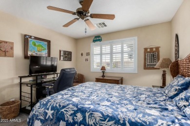Charming 2-bedroom, 2-bath home in the sought-after 55+ on Sunland Springs Golf Course  in Arizona - for sale on GolfHomes.com, golf home, golf lot