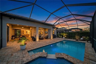 Built in 2022, this light-filled *Summerwood* floorplan home on Calusa Pines Golf Club in Florida - for sale on GolfHomes.com, golf home, golf lot