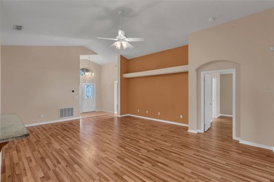 Indulge in the allure of this captivating 2 bedroom, 2 bathroom on Kings Ridge Golf Club in Florida - for sale on GolfHomes.com, golf home, golf lot