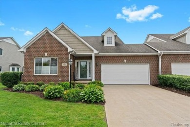 Welcome to this hard-to-find 3-bedroom ranch condo offering on Prestwick Village Golf Club in Michigan - for sale on GolfHomes.com, golf home, golf lot