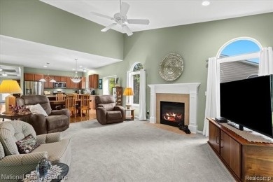 Welcome to this hard-to-find 3-bedroom ranch condo offering on Prestwick Village Golf Club in Michigan - for sale on GolfHomes.com, golf home, golf lot