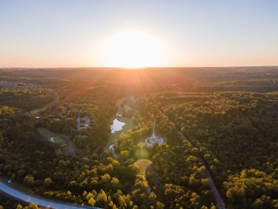 Panoramic Views of the western Sunset lot in the prestigious on Ledgestone Country Club and Golf Course in Missouri - for sale on GolfHomes.com, golf home, golf lot