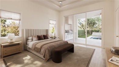 Under construction and slated for completion June 2026, this on Country Club of Naples in Florida - for sale on GolfHomes.com, golf home, golf lot