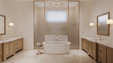 Under construction and slated for completion June 2026, this on Country Club of Naples in Florida - for sale on GolfHomes.com, golf home, golf lot