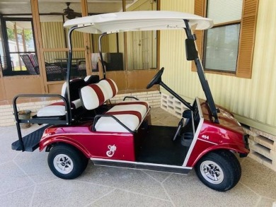 This home is in a 55 plus community with a monthly lot rent of on Crystal Lake Club in Florida - for sale on GolfHomes.com, golf home, golf lot