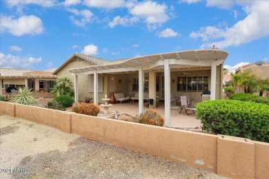 This gorgeous home in a 55+ gated resort offers great curb on Arizona Traditions Golf Club in Arizona - for sale on GolfHomes.com, golf home, golf lot