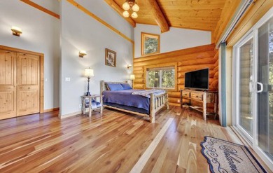 One of a kind, hand, crafted log home with extraordinary views on Lake Almanor Country Club in California - for sale on GolfHomes.com, golf home, golf lot