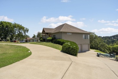 One owner, turn-key lakefront dream home w/private dock on Kimberling City Golf Club in Missouri - for sale on GolfHomes.com, golf home, golf lot