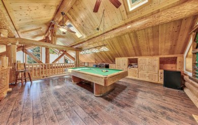 One of a kind, hand, crafted log home with extraordinary views on Lake Almanor Country Club in California - for sale on GolfHomes.com, golf home, golf lot